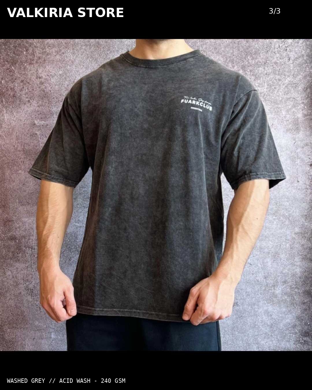 REMERA OVERSIZED PREWASH